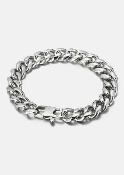 Armband Iron Valor - Silverpläterat