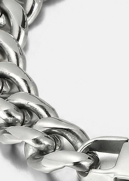 Armband Iron Valor - Silverpläterat