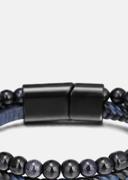 Läderarmband Cobalt Stride