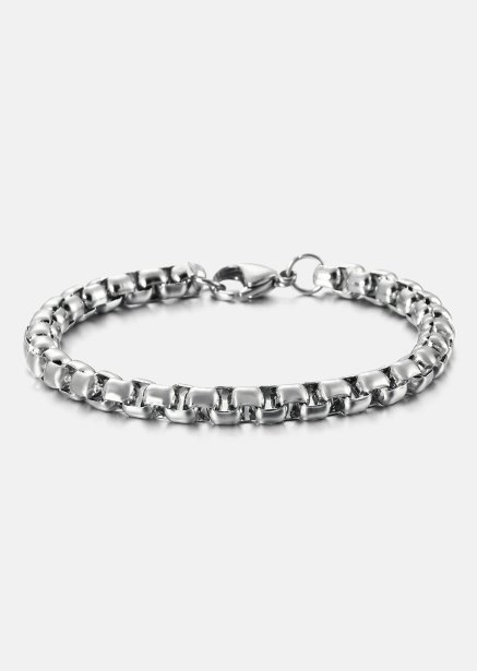 Armband Torin Edge - Silverpläterat