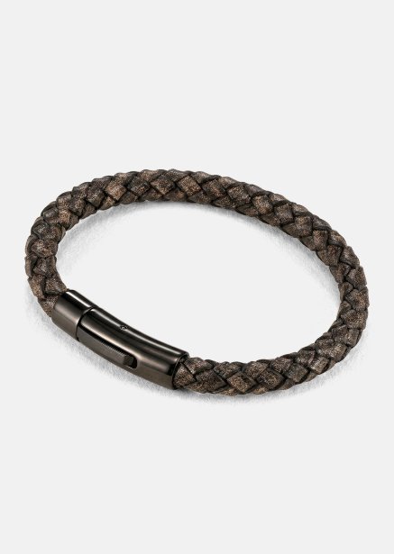 Läderarmband Vanguard Weave