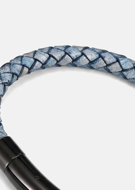Läderarmband Ocean Weave