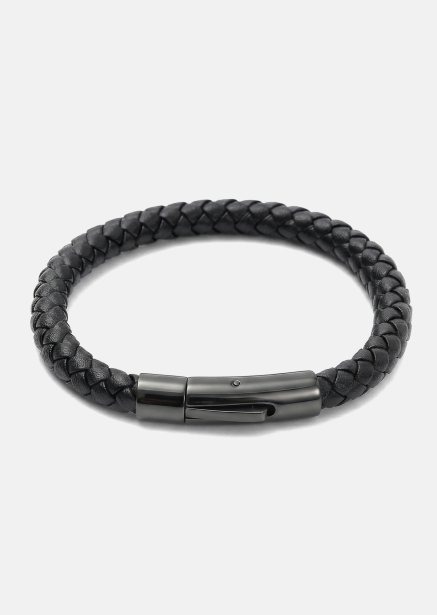 Läderarmband Noble Weave
