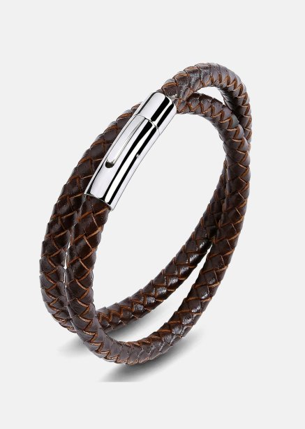 Läderarmband Titan Knot