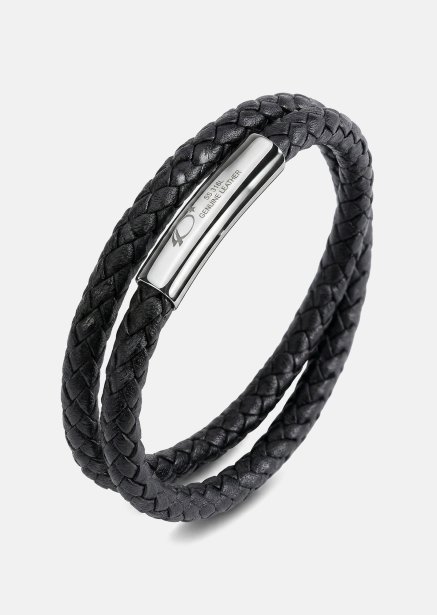 Läderarmband Titan Thread