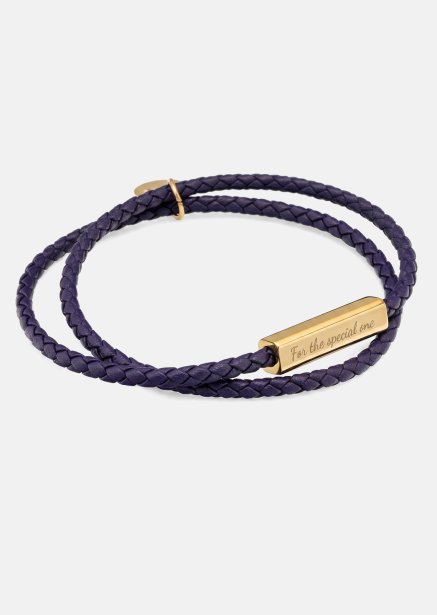 Läderarmband Noble Twist