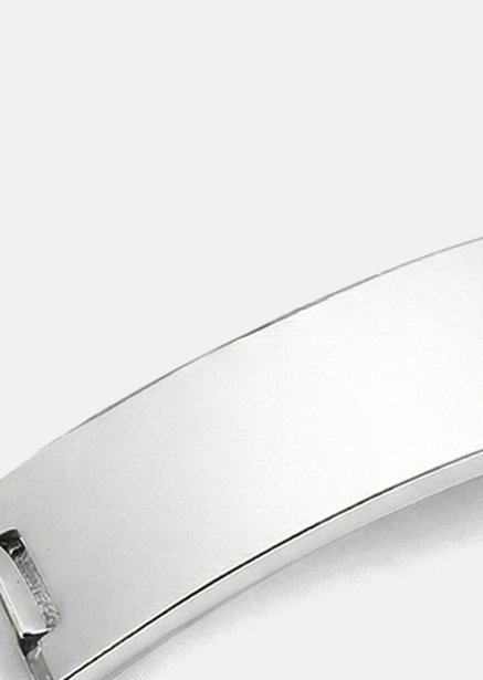 Armband Titan Shield - Silverpläterat