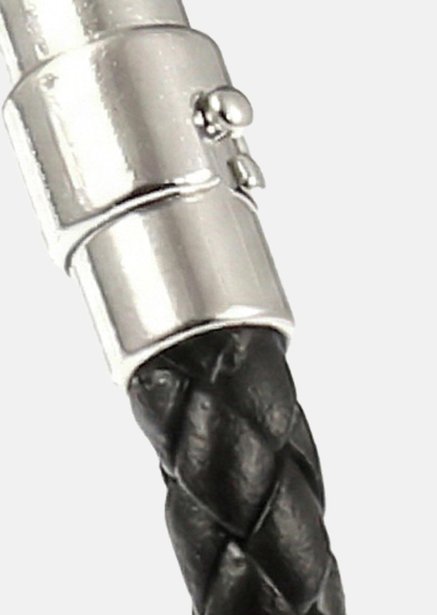Läderarmband Titan Braids