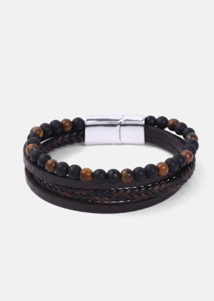 Läderarmband Titan Crest