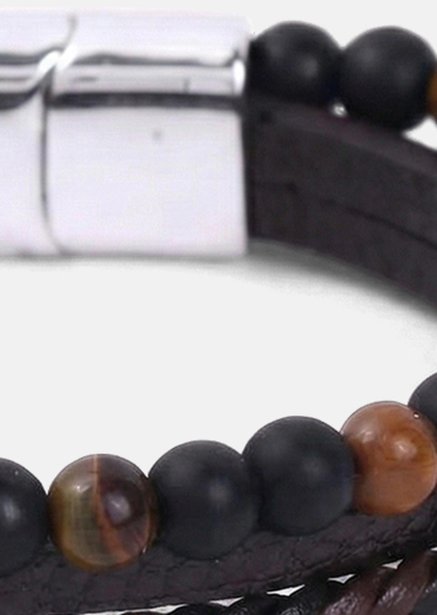 Läderarmband Titan Crest