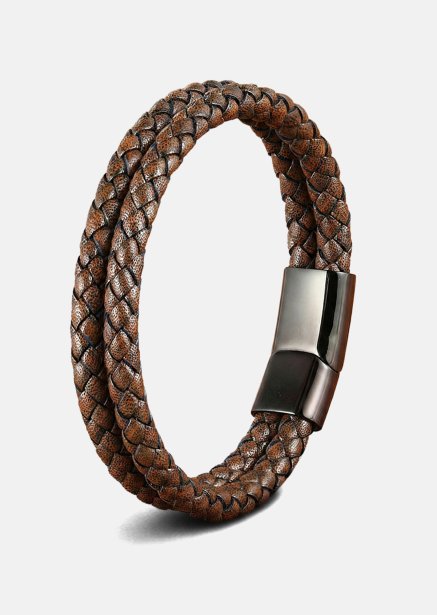 Läderarmband Titan Tangle