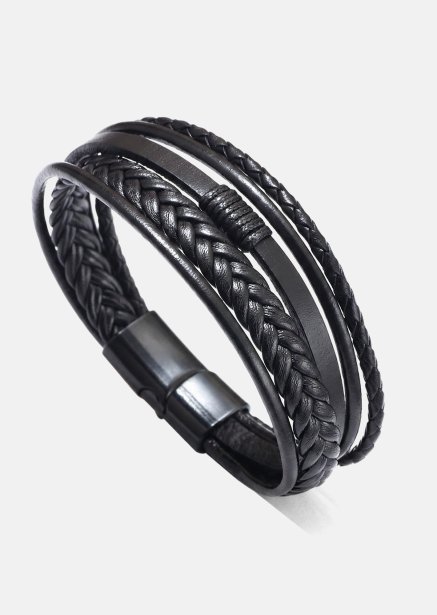 Läderarmband Titan Stride