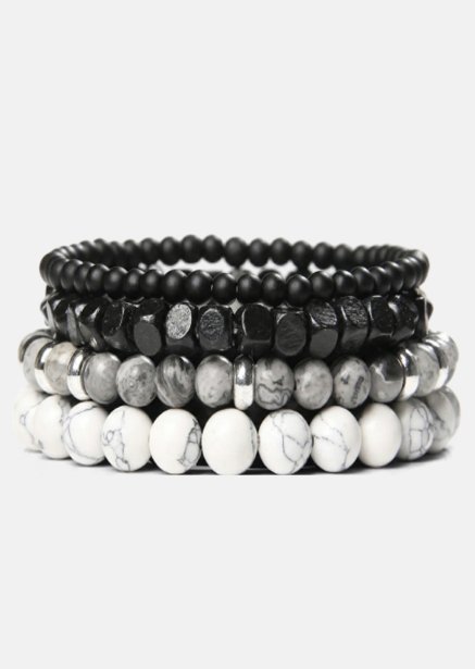 Pärlarmband Obsidian Nexus