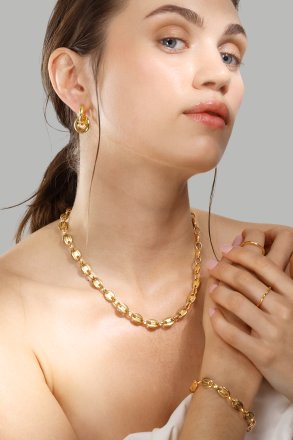 Halsband Bold Chain - 18k Guldpläterat