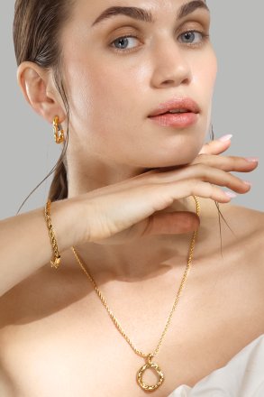 Armband Tresse - 18k Guldpläterat