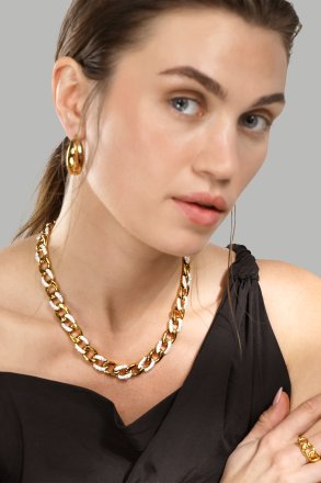 Örhängen Bold Curve – 18k Guldpläterade