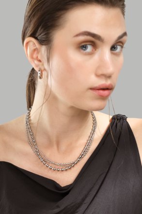 Örhängen Bold mini – Silverpläterade