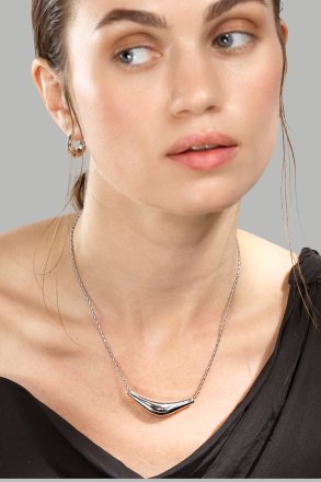 Örhängen Bold mini – Silverpläterade