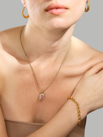 Halsband Rose Luxe - 18k Guldpläterat