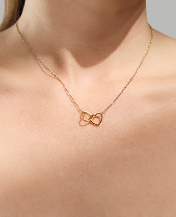 Halsband Together Forever – 18k Guldpläterat