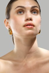 Örhängen Gilded Drop – 18k Guldpläterade