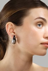 Örhängen Verdé Glow – Silverpläterade