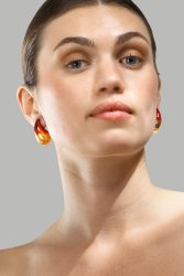 Örhängen Verdé Glow – 18k Guldpläterade