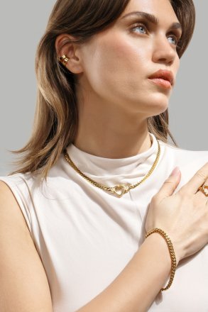 Halsband Amora - 18k Guldpläterat