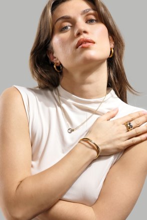 Ring Elegant- 18k Guldpläterad