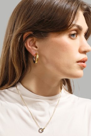 Halsband Orbit – Silverpläterat