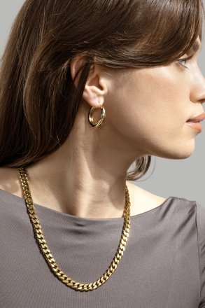 Halsband Chic Layer - 18k Guldpläterat