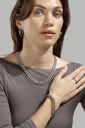 Örhänge Shine Hoops - Silverpläterat