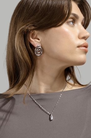 Gleam Halsband – Silverpläterat