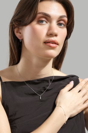Armband Starlight Charm - Silverpläterat