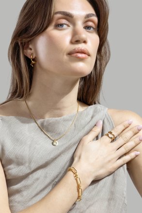 Serpentis Örhängen – 18k Guldpläterade