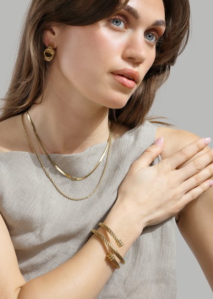 Verona Halsband – 18k Guldpläterat