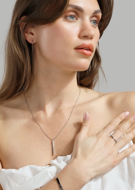 Ring Modern Grace - Silverpläterad