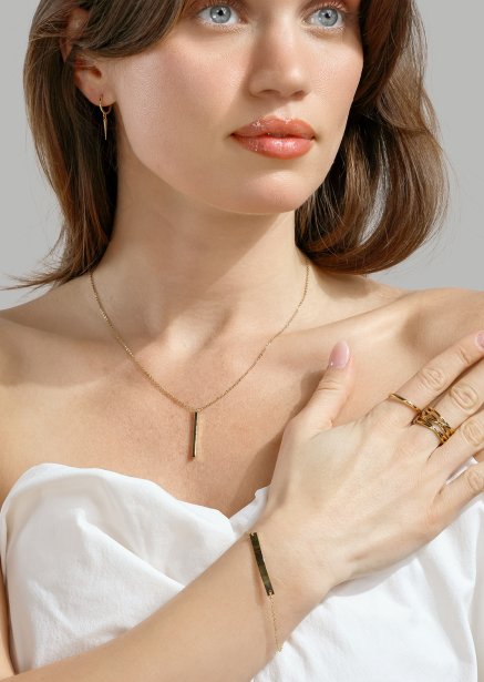 Armband Lineara - 18k Guldpläterat