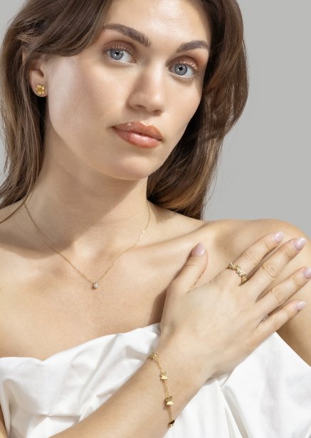 Ring Flutter – 18k Guldpläterad