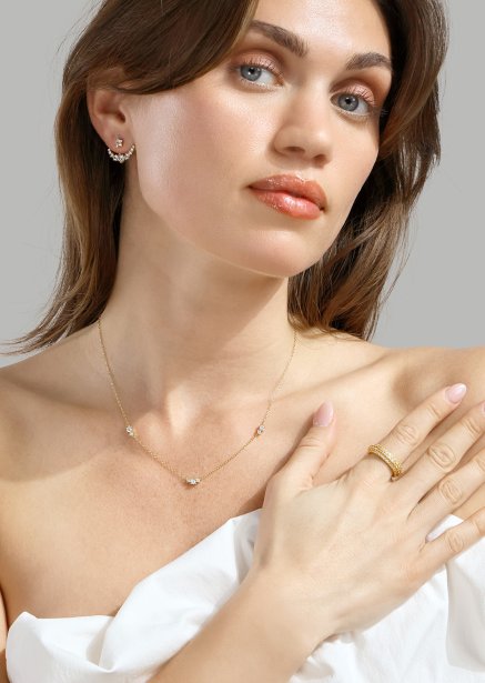 Halsband Lunessence – 18k Guldpläterat