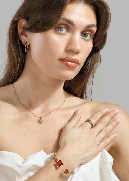 Armband Rose - 18k Guldpläterat