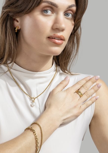 Armband Solid – 18k Guldpläterat