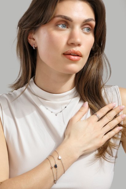 Armband Nia - Silverpläterat