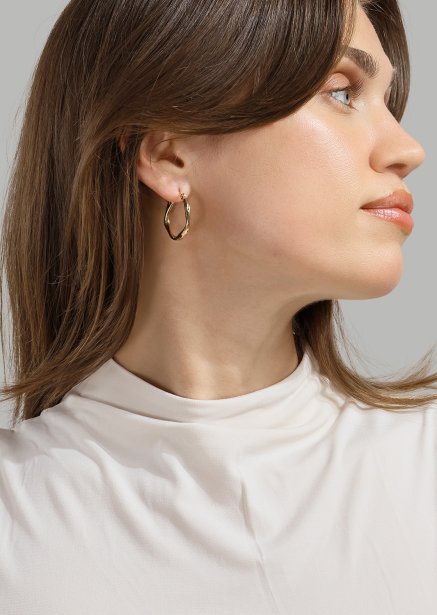 Ring Twist Whisper - 18k Guldpläterad