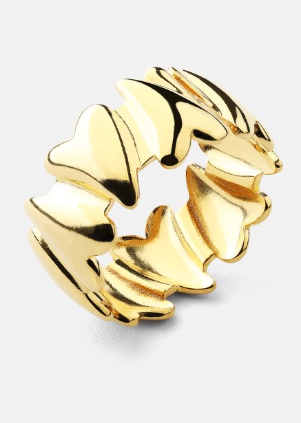 Ring Heartglow - 18k Guldpläterad