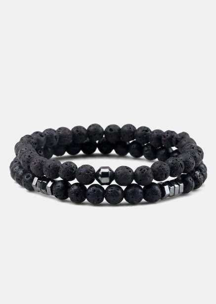 Pärlarmband Onyx Edge