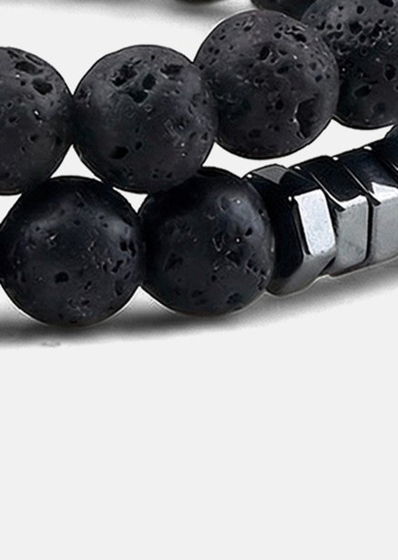 Pärlarmband Onyx Edge