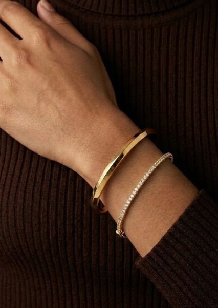Armband Serenya Line - 18k Guldpläterat