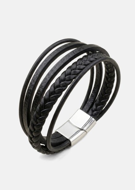 Läderarmband Titan Veil