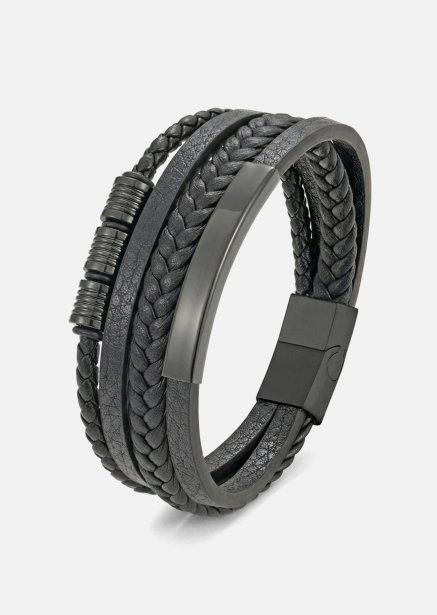Läderarmband Iron Vow